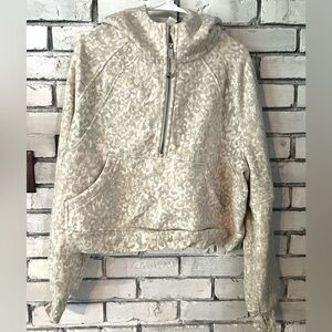 Lululemon Scuba Oversized Half-Zip Hoodie Camo XL/XXL